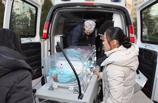 普安县妇婴监护型护送